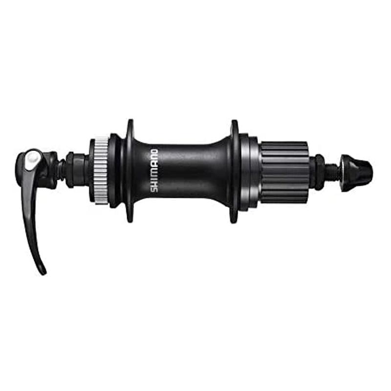Maza trasera SHIMANO FH-MT500 Eje de 9 mm QR 166 mm / 36 Hoyos / O.L.D. 135 mm / 12 velocidades